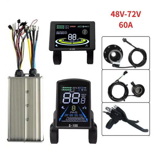 Controller lcd h100 s100 60a - lcd,