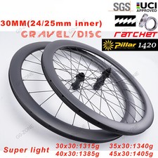 Set ruote carbonio bici da