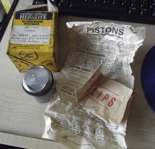 Kit pistone anelli hepolite - e,